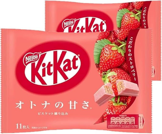 KitKat Mini Otona Amasa Strawberry 11 pack
